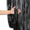 Rideau de fête noir 90x250cm 88211 Voir les images du produit 4