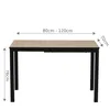 Tavolo allungabile 80-120 cm | tavolo da pranzo per 4-6 Anteprima dell’immagine prodotto 7