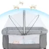 Beistellbett Babywiege freistehendes Babybett - mit Produktbild-Vorschau 9