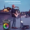 JYX Bluetooth Party-Lautsprecher Karaoke-Maschine mit 2PCS Produktbild-Vorschau 3