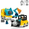 LEGO DUPLO Moje město Stavební vozidla 3 v 1 10475 Náhled obrázku produktu 15