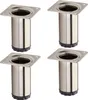 4 Stück Möbelfüße BRAVO Höhe 80 mm (+ 10 mm) Ø 40 mm Produktbild-Vorschau 1