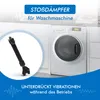 A washing machine and a shock absorber part are shown in a laundry room setting. Produktbild-Vorschau