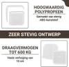 JustValue Meubelverhoger set - Verhoogt met 13 cm - Max. Productafbeelding-voorbeeld 8