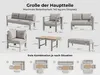 MEXO Gartenmöbel Set für 6-9 Personen, Gartenlounge-Set Produktbild-Vorschau 6