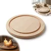 BASE rotonda in legno di FAGIATO con bordo 18 cm fai da te Anteprima dell’immagine prodotto 1
