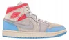 Nike Jordan 1 Mid "Sail Hot Lava Blue Chill" Blue, veľkosť: Náhľad obrázku produktu 12