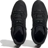 A top-down view of a pair of black hiking boots. Produktbild-Vorschau