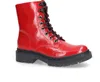 A single red boot is shown against a white background. Produktbild-Vorschau