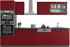 Küchenzeile Vicco R-Line Rot/Anthrazit 300 cm J-Shape, mit Produktbild-Vorschau 7