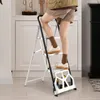 COSTWAY 2-in-1 Treppensackkarre mit Leiter & Gummirädern, Produktbild-Vorschau 2