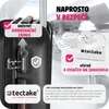 4dílná sada pevných kufrů Cleo, 3 vozíky, 1 kosmetický kufr Náhled obrázku produktu 5