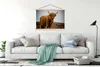 MuchoWow® Textilposter Schottischer Highlander - Düne - Produktbild-Vorschau 3