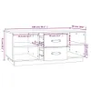 Couchtisch Honigbraun 100x50x41 cm Massivholz Kiefer , Produktbild-Vorschau 7