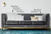 MuchoWow® Zierkissen Sofakissen Wohnzimmer Dekokissen 50x30 Produktbild-Vorschau 3