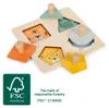 Montessori Setzpuzzle Formen und Motive100% Produktbild-Vorschau 1