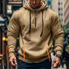 ASKSA Herren Hoodie Basic Jogging Sport Hoodie Kordelzug Produktbild-Vorschau 2