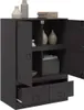 vidaXL Highboard noir 67x39x95 cm acier Voir les images du produit 5