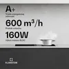 Klarstein AirJet Basic indukčná varná doska s digestorom - Náhľad obrázku produktu 3
