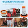 A collage showing vacuum cleaners and their filters being used in different settings. Produktbild-Vorschau