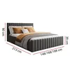 EVELYN Polsterbett mit Bettkasten 180x200 cm Ascot Pearl Produktbild-Vorschau 4
