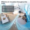 EXTRALINK stojanový ventilátor, ventilátor s 3 rýchlostnými Náhľad obrázku produktu 7
