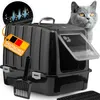 CROPLAS Katzenklo mit Deckel und Aktivkohlefilter, Produktbild-Vorschau 1