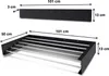 A diagram showing the dimensions of a wall-mounted clothes drying rack. Produktbild-Vorschau