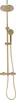 Set Doccia Con Termostato Rea Parot Brushed Gold Anteprima dell’immagine prodotto 4