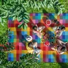 Koc piknikowy Relaxdays XXL, 200 x 300 cm, ocieplany, Podgląd zdjęcia produktu 2