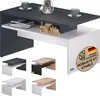 CASARIA® Tavolino Salotto da Divano 95x55x50cm Mobiletto Anteprima dell’immagine prodotto 1