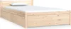 vidaXL Bett mit Schubladen 90x200 cm Produktbild-Vorschau 1