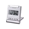 Technoline Travelclock silver, 69 x 20 x 90 mm, 1 x AAA: Produktbild-Vorschau 1