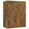 vidaXL Credenza in rovere fumé 60x30x75 cm Materiale a base Anteprima dell’immagine prodotto 8