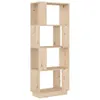 vidaXL Regał/przegroda do pokoju 51x25x132 cm lite drewno Podgląd zdjęcia produktu 1