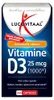Vitamin D3 25 mcg 365 Kapseln MAXI POT Produktbild-Vorschau 1