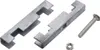 vidaXL U-Mattenverbinder 10 Sets Silbern Produktbild-Vorschau 3