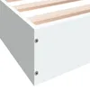 vidaXL Struttura letto a terra bianca 80 x 200 cm in Anteprima dell’immagine prodotto 7
