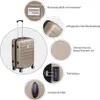 Monzana Valigia Rigida Trolley M Lucchetto di Sicurezza TSA Anteprima dell’immagine prodotto 3