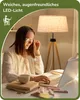 EDISHINE Stehlampe Dimmbar mit Fernbedienung&Glühbirne, mit Produktbild-Vorschau 8