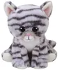 TY 42304 Tabby Cat Millie, sivá mačka 15cm, Beanie Babies, Náhľad obrázku produktu 1