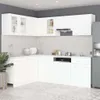 vidaXL 11-tlg. Küchenzeile Lyon Weiß Holzwerkstoff Produktbild-Vorschau 2