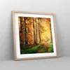 Gerahmtes Poster - Rahmen in heller Eiche - Wald Baum Natur Produktbild-Vorschau 8