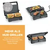 SEVERIN Grill - KG2391 - Cooking surface 28x17cm - Opening Productafbeelding-voorbeeld 10