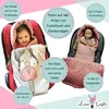Love Gifts® Einschlagdecke Babyschale 80 * 85 cm, Baby Produktbild-Vorschau 4