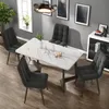 ProximaX Esszimmerstühle mit Samt-Bezug 4er Set, Grau - Produktbild-Vorschau 1