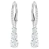 A pair of diamond drop earrings. Produktbild-Vorschau
