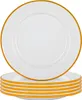Argon Ta Weißes Emaille-Dinner Plates - Stahl Produktbild-Vorschau 1
