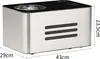A product shot of an ice cream maker with dimensions indicated. Produktbild-Vorschau