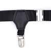 1Paar Schwarz Einstellbar Sockenhalter Herren Strumpfhalter Produktbild-Vorschau 4